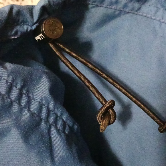 Vintage LL Bean 2-piece half zip windbreaker rain suit jogging pants - L - blue - Picture 8 of 16